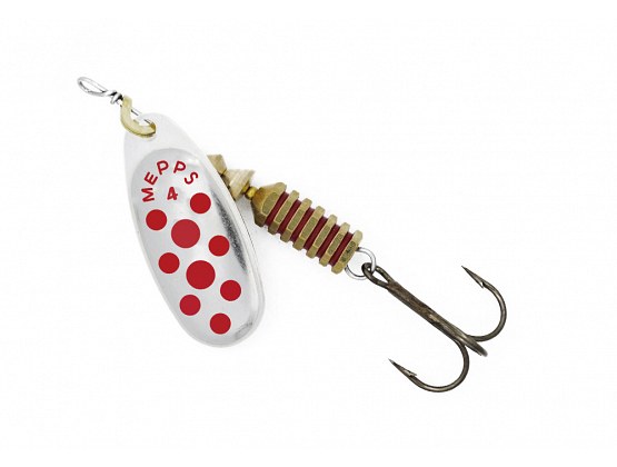 Блесна Mepps COMET PTS ROUGES AG №4 - купить в интернет-магазине, каталог и цены с доставкой по России