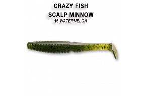 Виброхвост Crazy Fish SCALP MINNOW 7-8-16-6