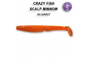 Виброхвост Crazy Fish SCALP MINNOW 7-8-18-6