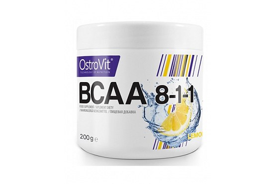 Аминокислоты BCAA 8:1:1 200 гр. Ostrovit