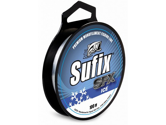 Леска зимняя Sufix SFX Ice 100m Clear 0.16mm/2.2kg - купить в интернет-магазине, каталог и цены с доставкой по России