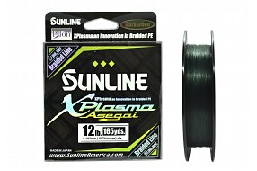 Плетёный шнур Sunline X-Plasma #1.2/12lb 150m Dark Green