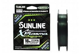 Плетёный шнур Sunline X-Plasma #1.5/16lb 150m Dark Green
