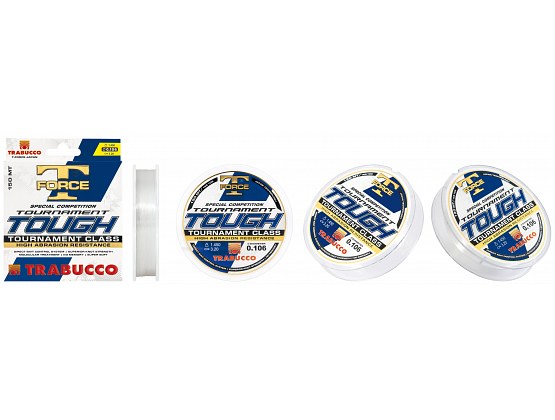 Леска Trabucco T-Force Tournament Tough NEW 0.165mm 3.75kg 150m Clear - купить в интернет-магазине, каталог и цены с доставкой по России