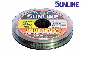 Леска Sunline SIGLON V 0.148 mm/2kg 30m Mist Green