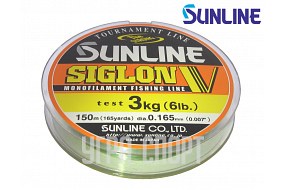 Леска Sunline SIGLON V 0.165mm/3kg 150m Mist Green