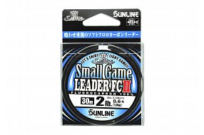 Флюорокарбон Sunline Small Game Leader FCII 0.128mm 1.0kg/2lb 30m Clear