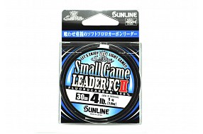 Флюорокарбон Sunline Small Game Leader FCII 0.165mm 2.0kg/4lb 30m Clear