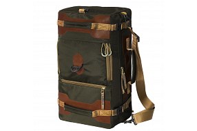 Сумка-рюкзак Aquatic С-27ТК с кожаными накладками (цвет темно-коричневый)