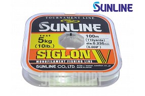 Леска Sunline SIGLON V 0.235mm/5kg 100m Clear