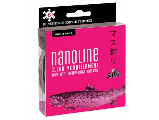 Леска SUFIX Nanoline Trout прозрачная 150м 0.20 мм 3.5 кг - купить в интернет-магазине, каталог и цены с доставкой по России