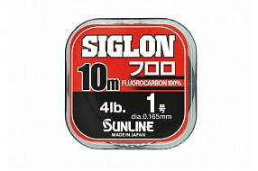 Флюорокарбон Sunline Siglon Fluoro 0.165mm 2.0kg/4lb 10m Clear