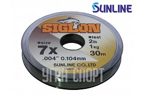 Леска Sunline SIGLON TIPPET 0.104mm/1kg 30m Clear