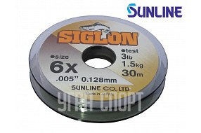 Леска Sunline SIGLON TIPPET 0.128mm/1.5kg 30m Clear