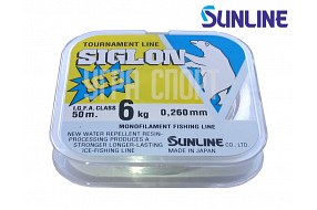 Леска Sunline SIGLON ICE 0.260mm/6kg 50m Clear