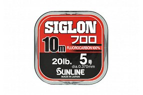 Флюорокарбон Sunline Siglon Fluoro 0.370mm 10kg/20lb 10m Clear