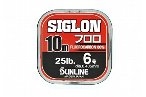 Флюорокарбон Sunline Siglon Fluoro 0.405mm 12.5kg/25lb 10m Clear