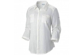 Рубашка жен. Sunshine Bound II Short Sleeve Shirt AL7260-100 белый р.L