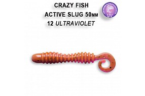Мягкая приманка Crazy Fish ACTIVE SLUG 2