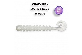 Мягкая приманка Crazy Fish ACTIVE SLUG 2-7.1-5-5