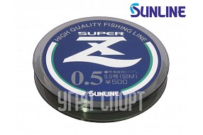 Леска Sunline SUPER Z #0.5/0.117mm 1.28kg 50m Clear